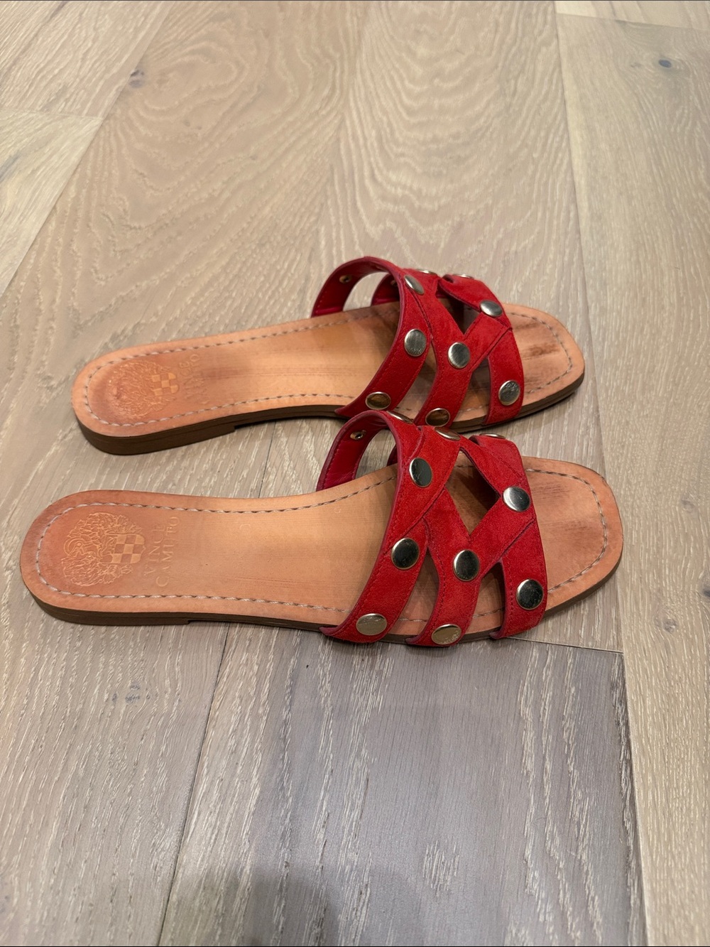 Vince Camuto Red Sandals